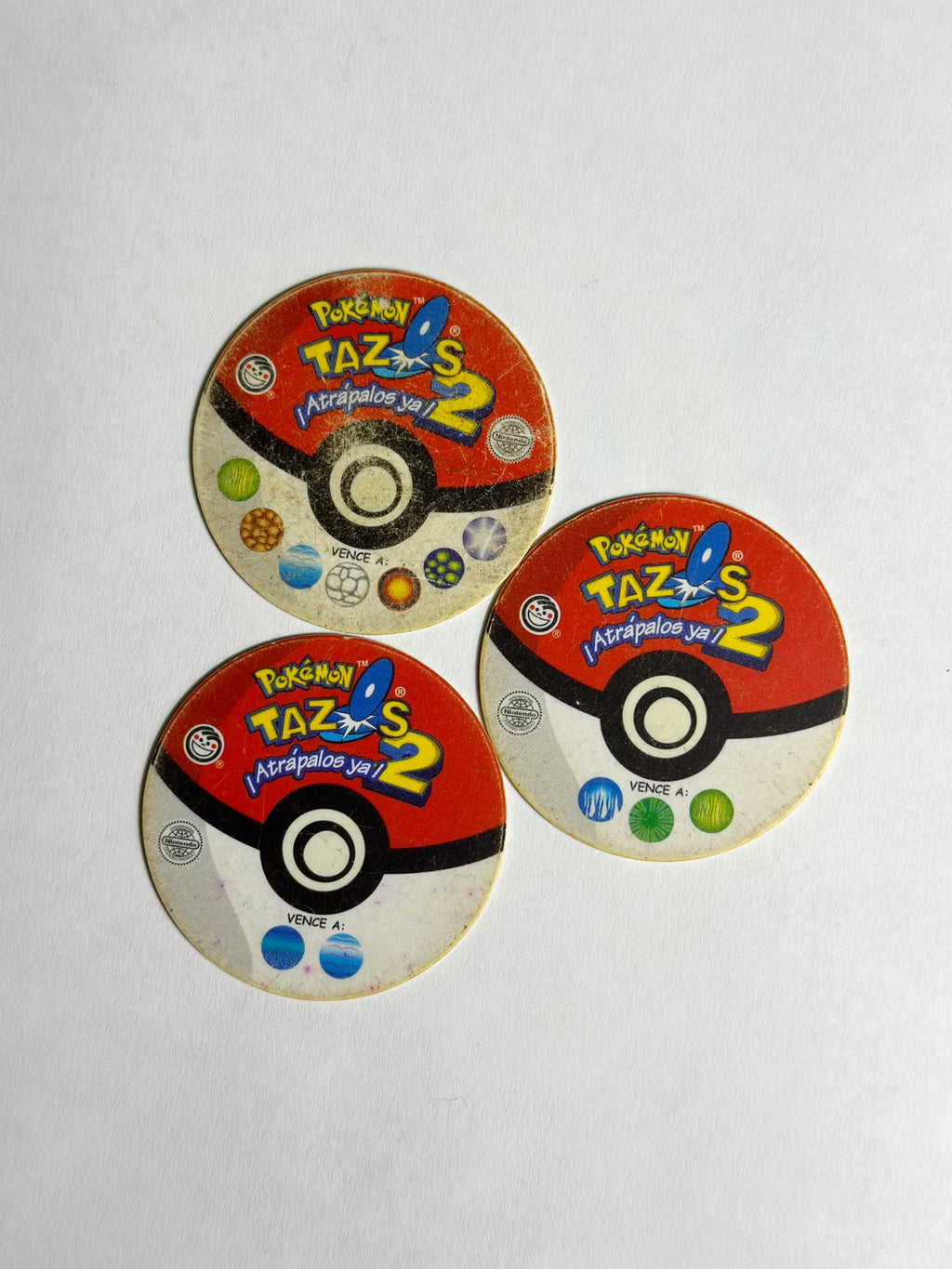Pack 3 Tazos Legendarios