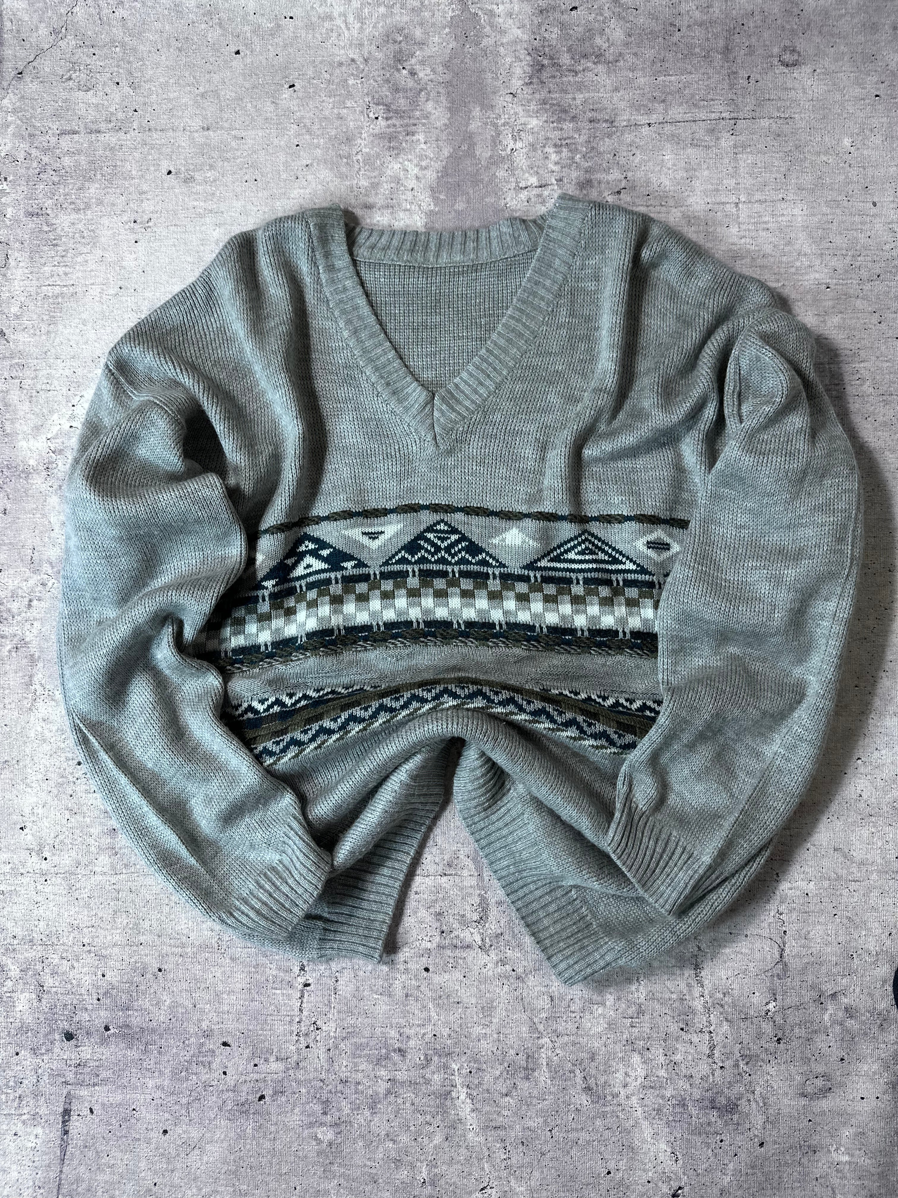 Chaleco Vintage Gris
