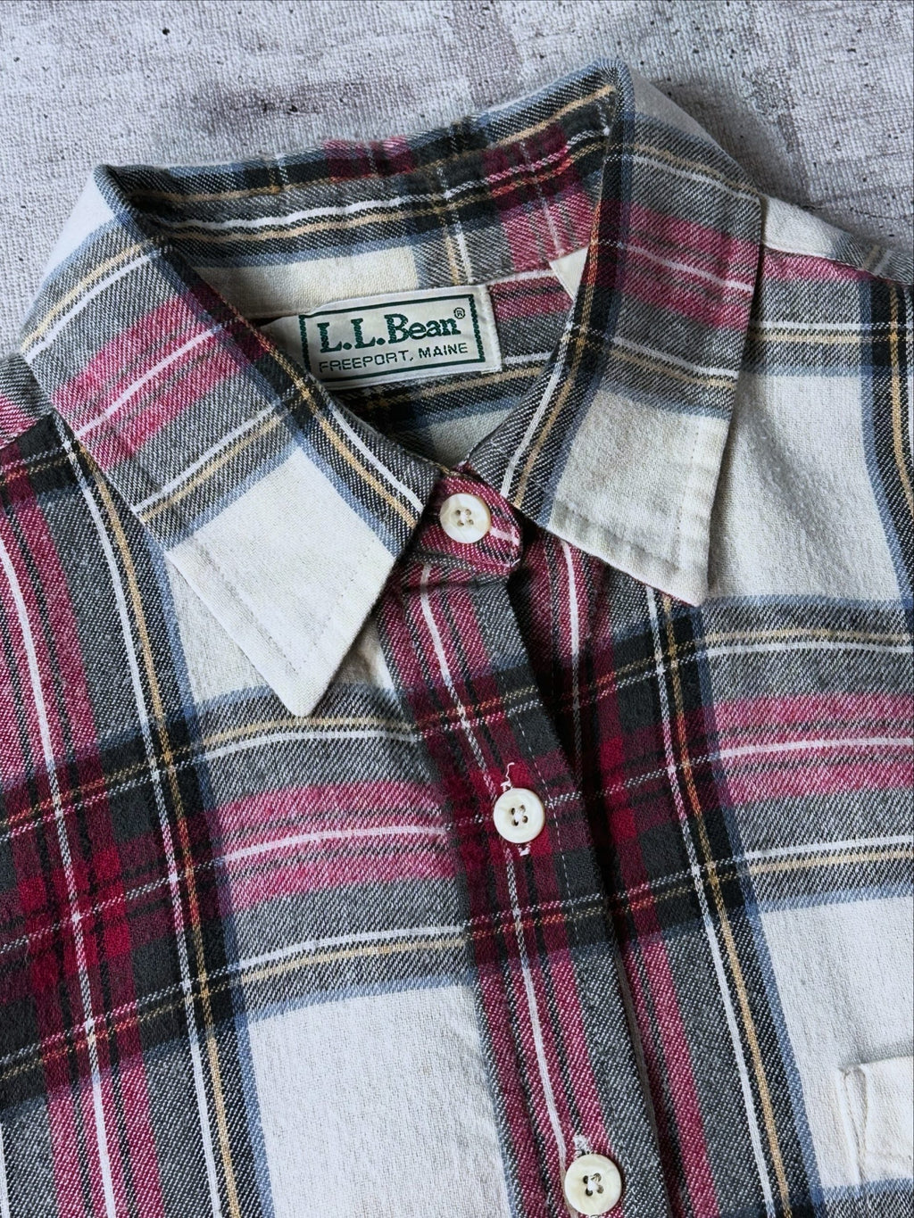 Camisa Franela L.L.Bean
