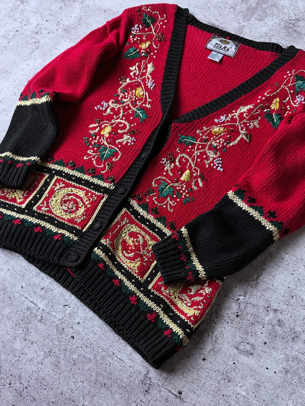 Chaleco Tiara (Navideño/Rojo)