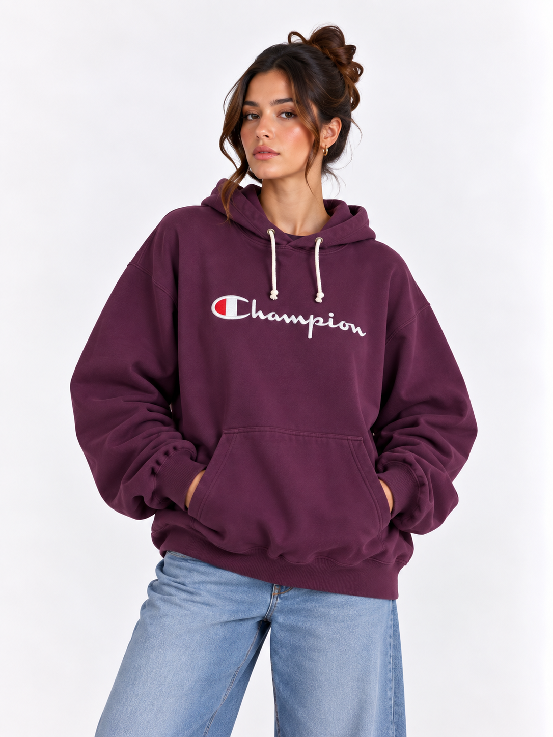 Poleron Champion Morado