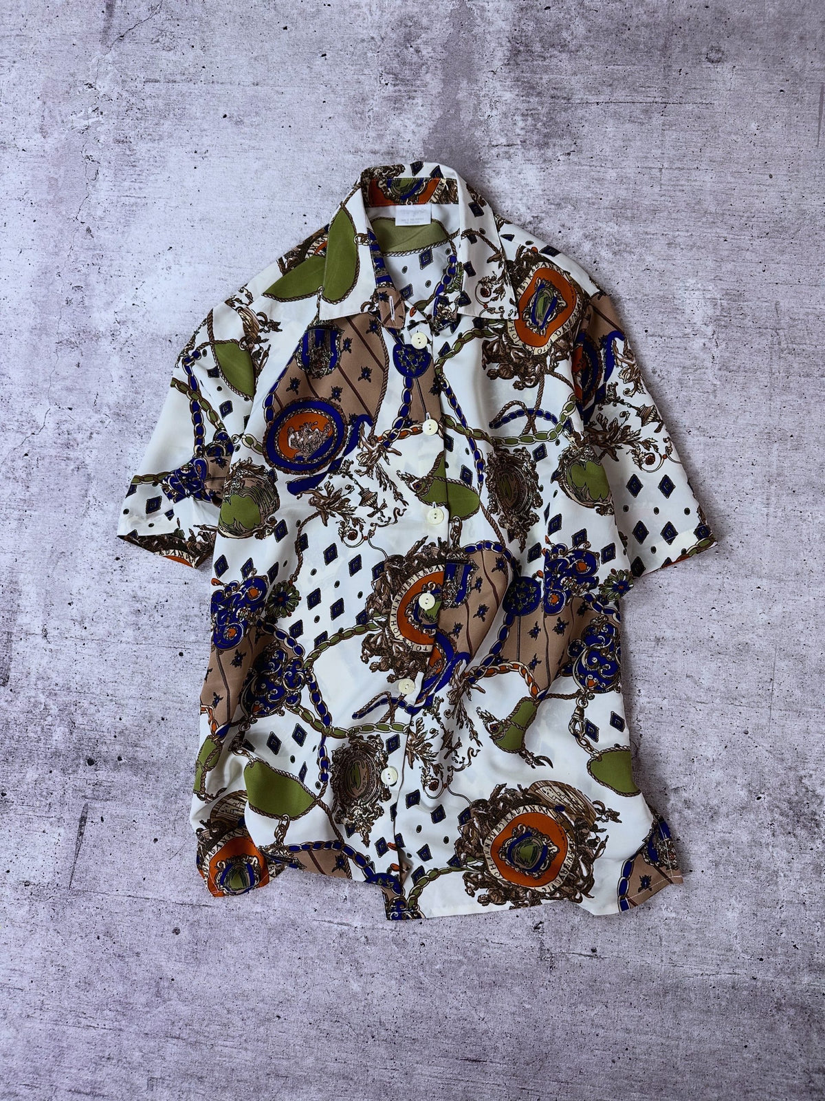 Blusa Vintage (Flores/Blanca)