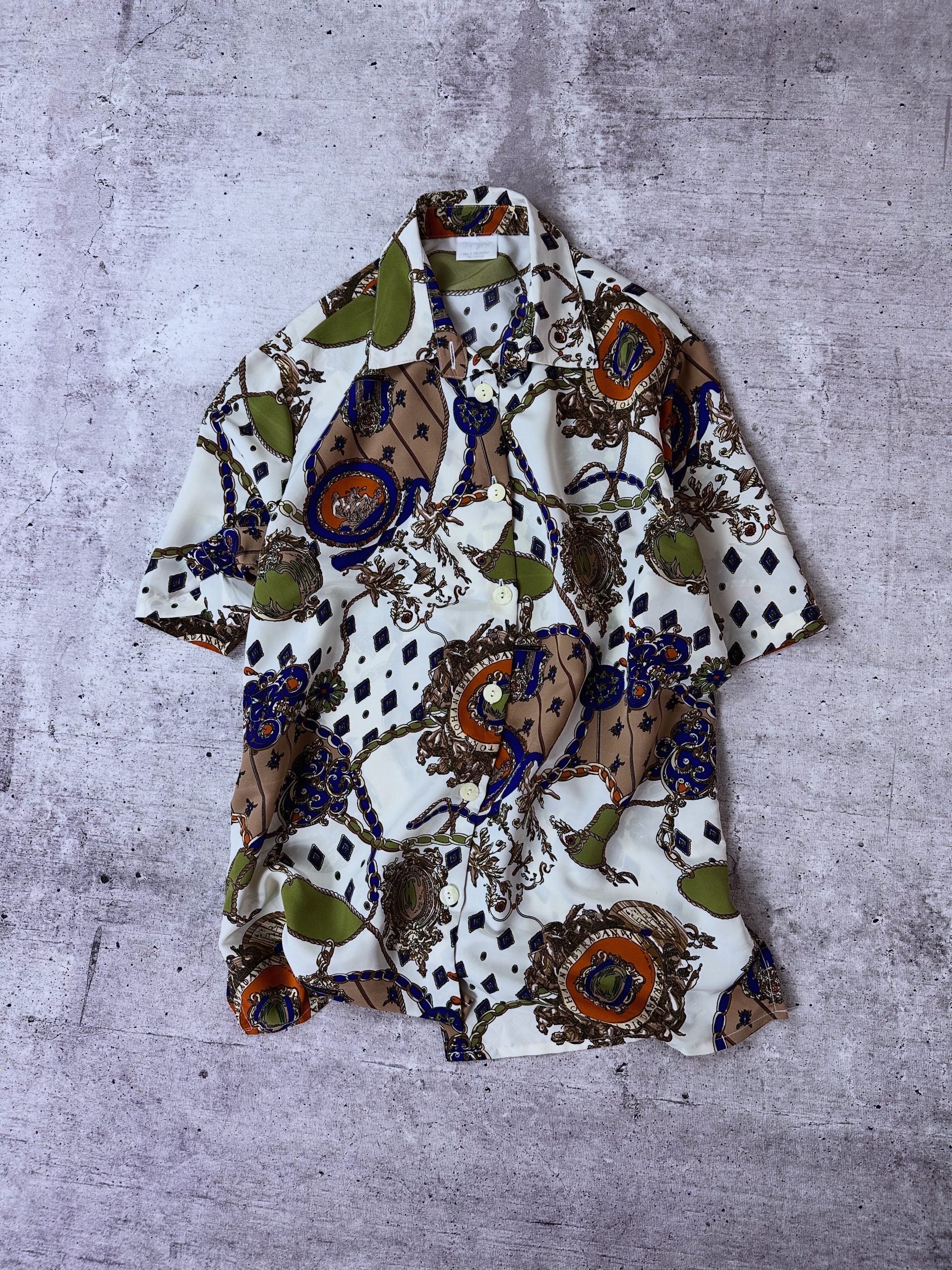 Blusa Vintage (Flores/Blanca)