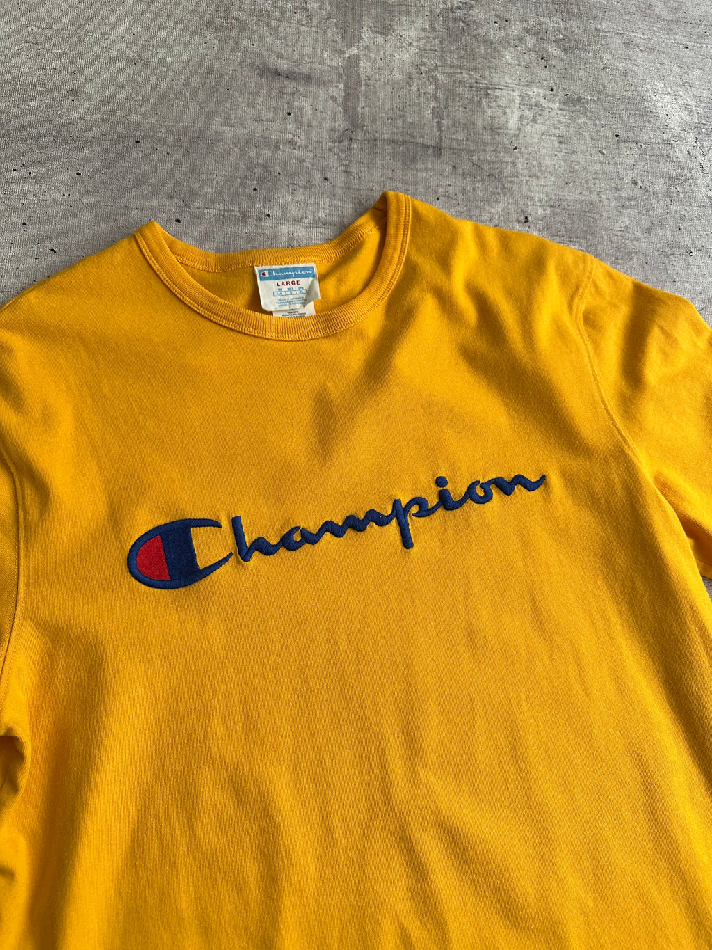Polera Champion amarilla