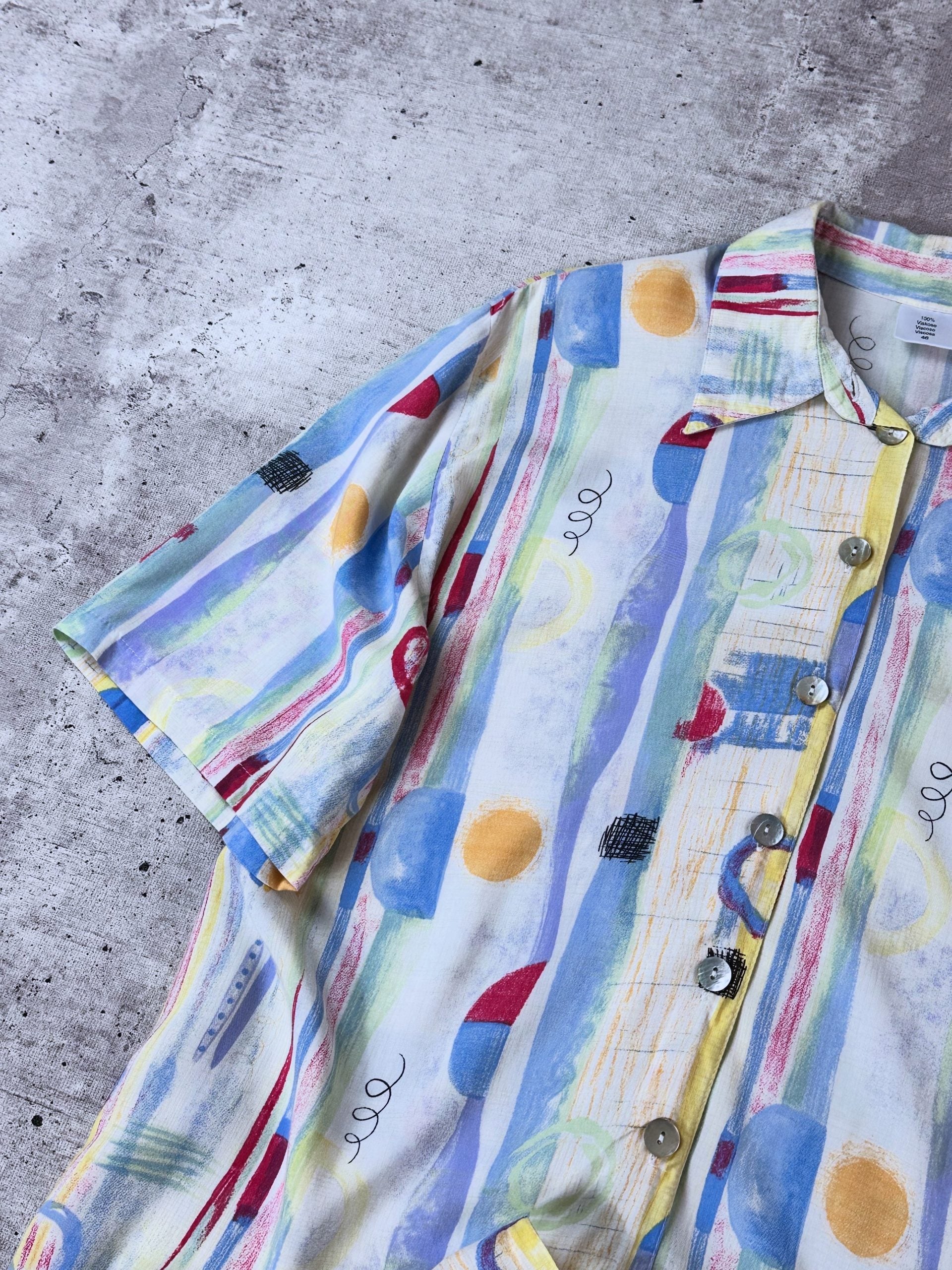 Blusa Vintage (Geométrica)