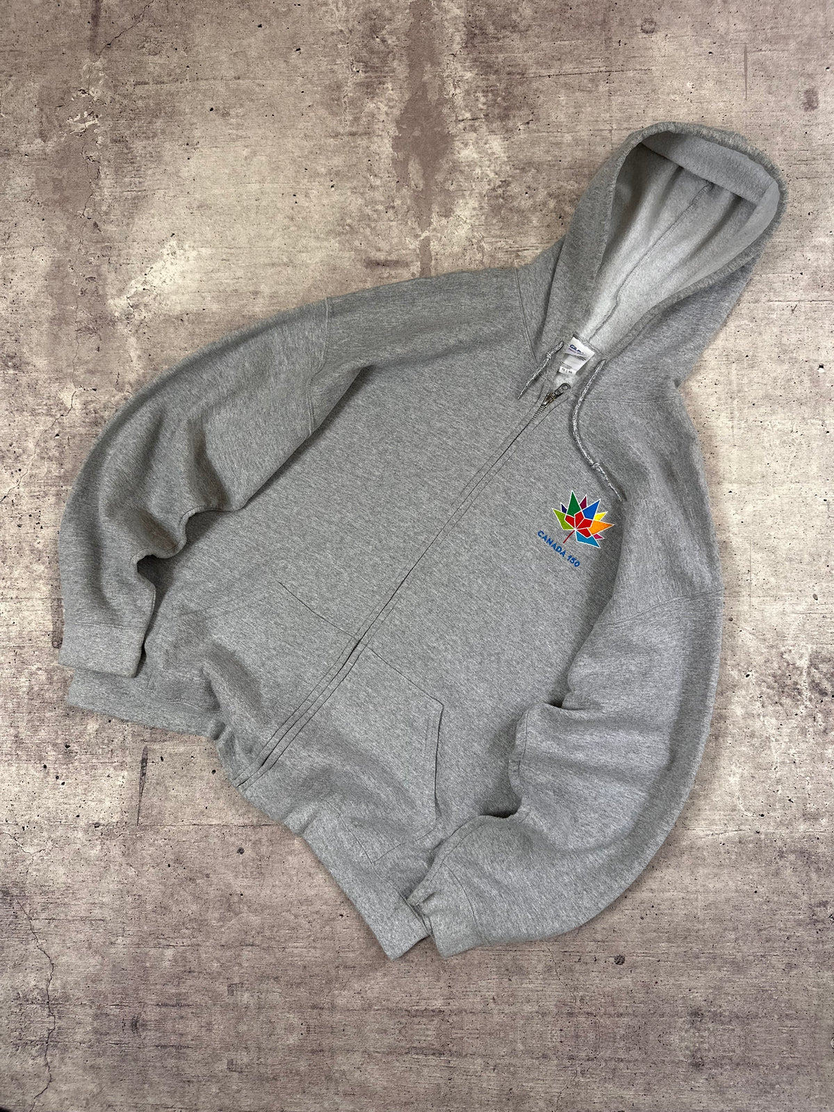 Poleron Gildan gris