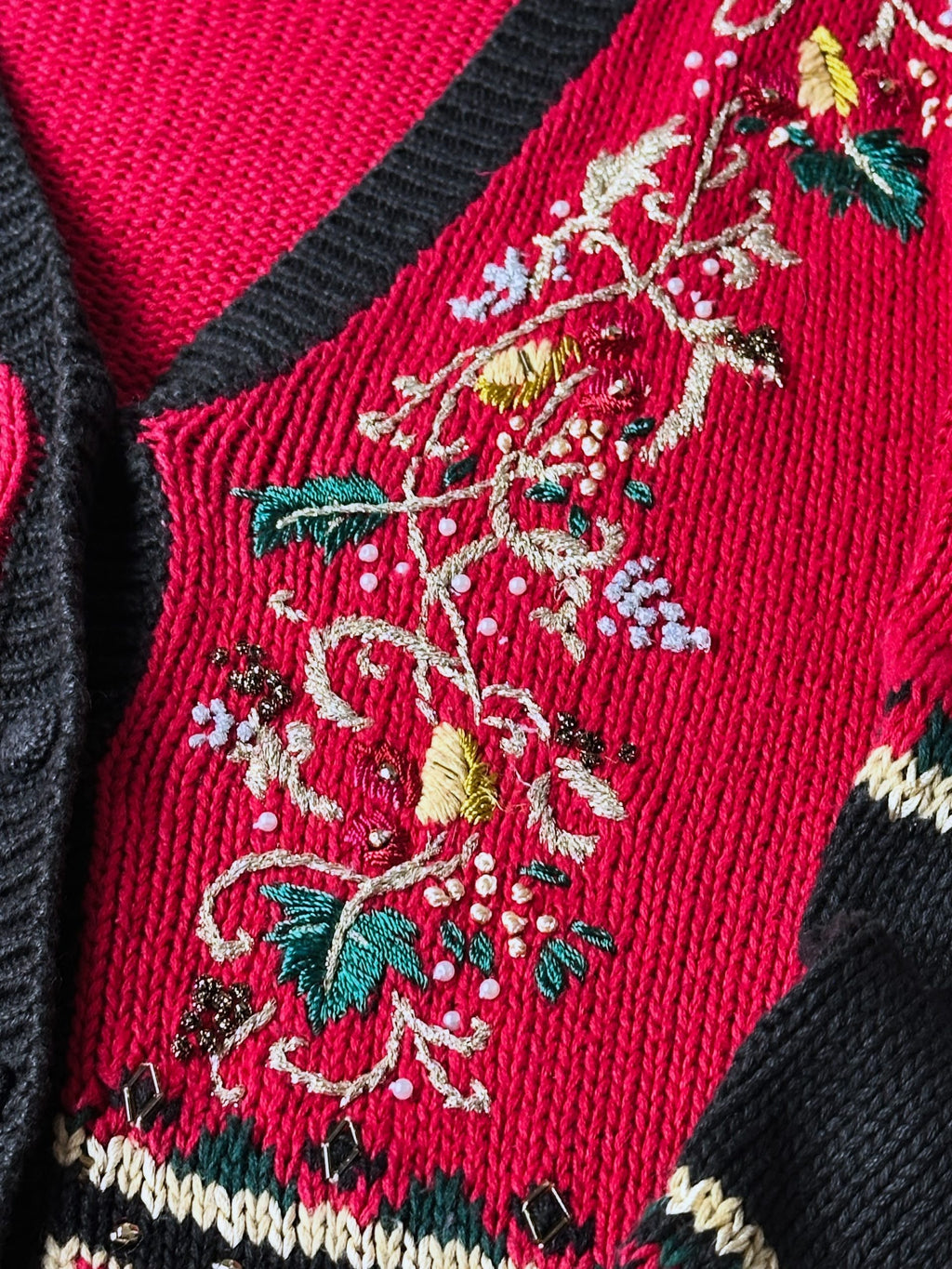 Chaleco Tiara (Navideño/Rojo)