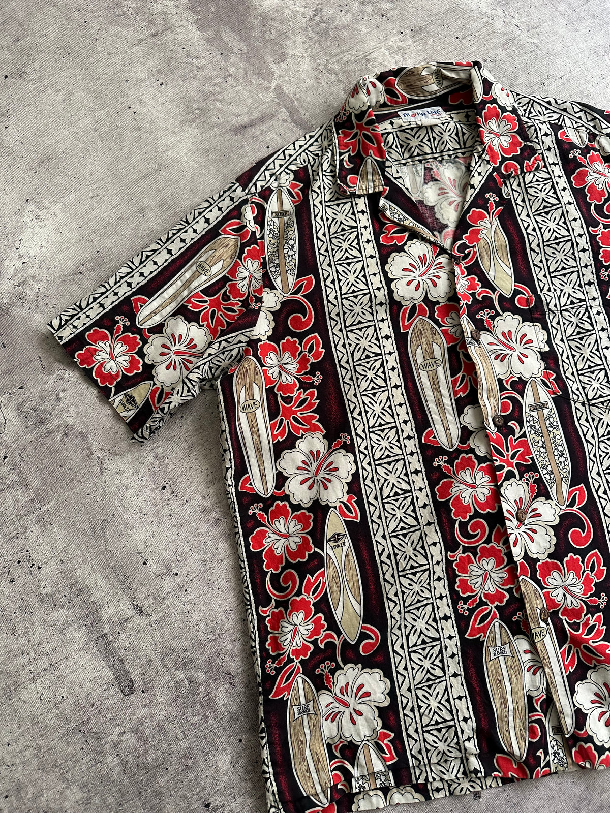 Camisa Aloha Line