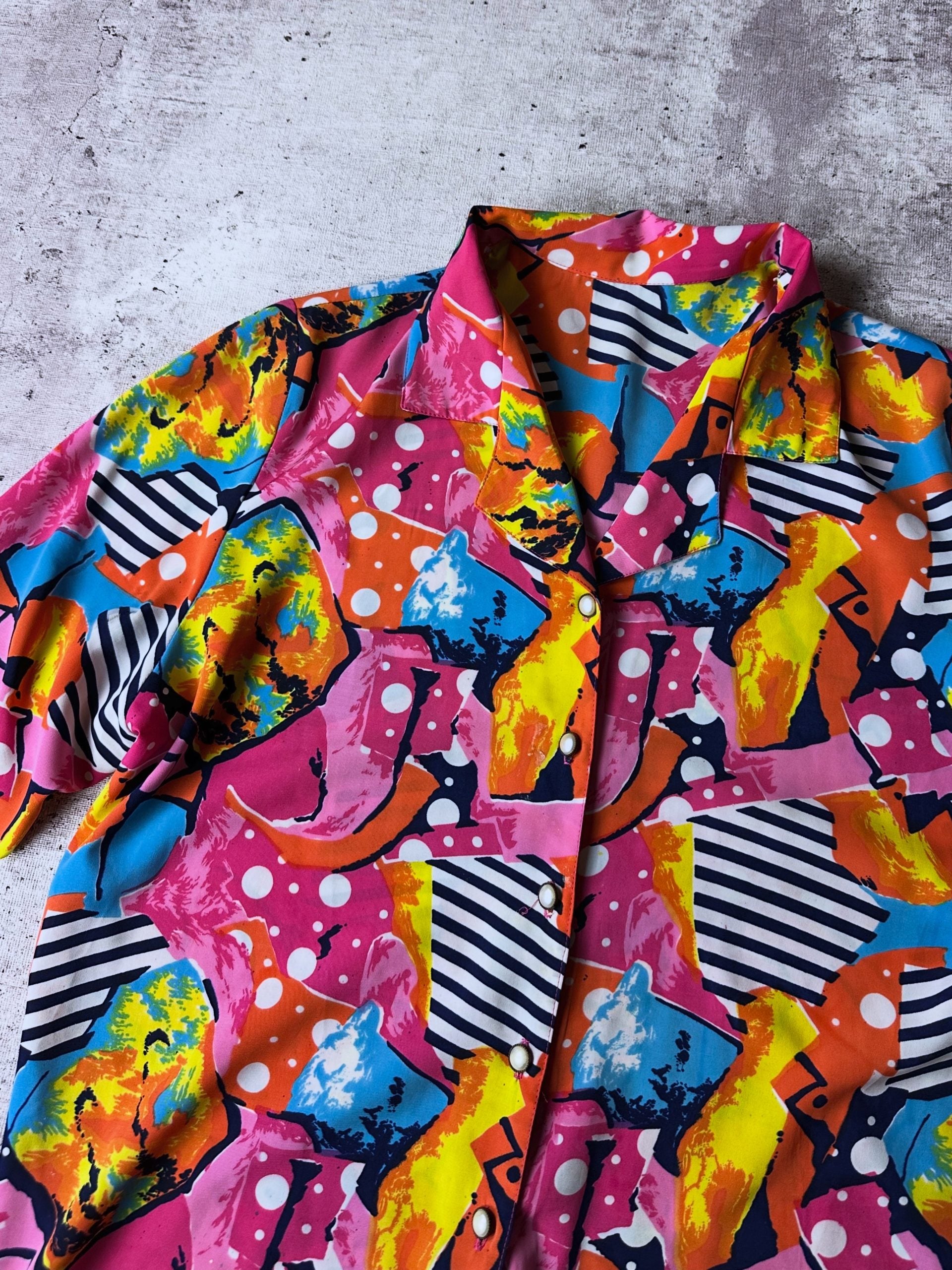Blusa Vintage (Multicolor)