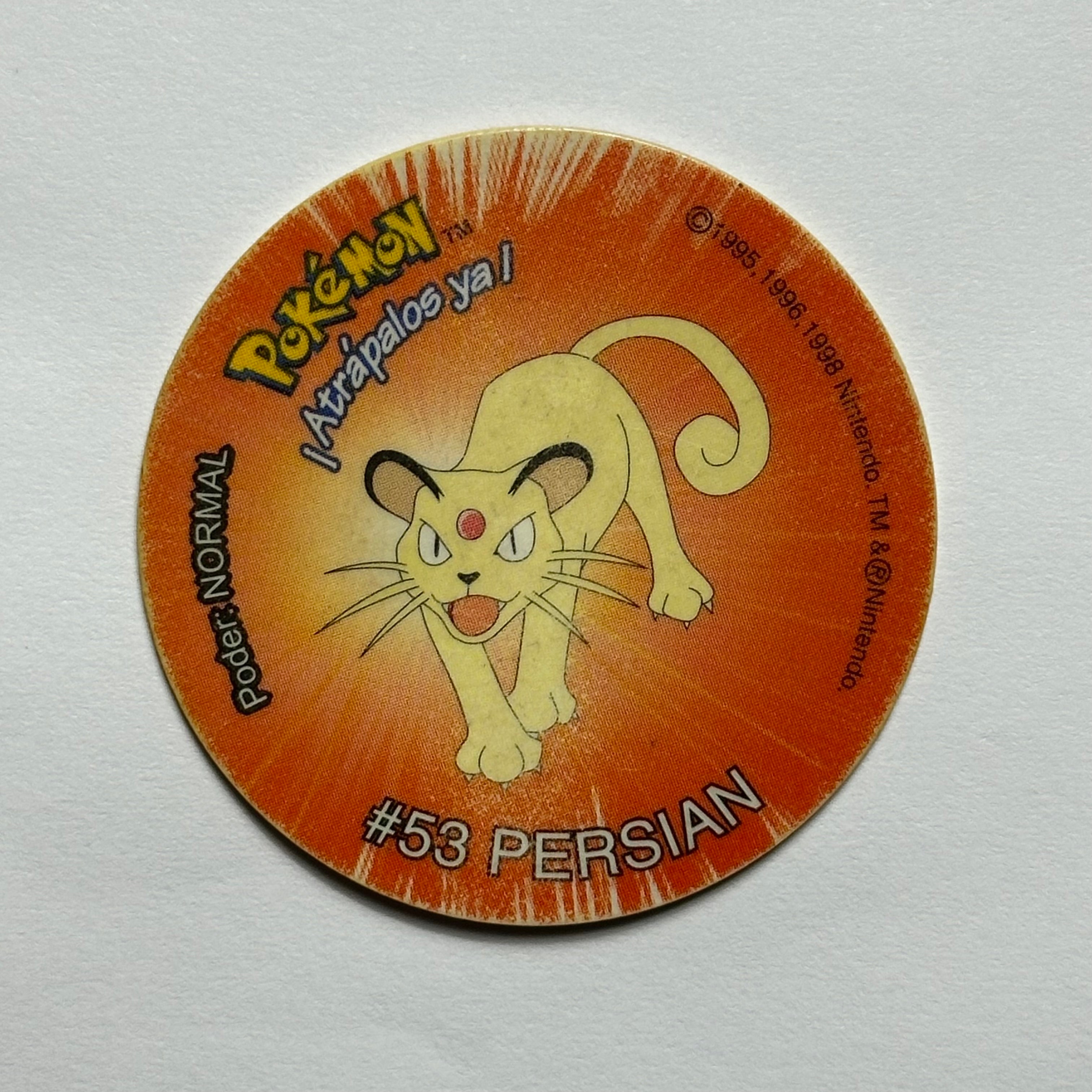 Tazo Pokemon 2 - PERSIAN