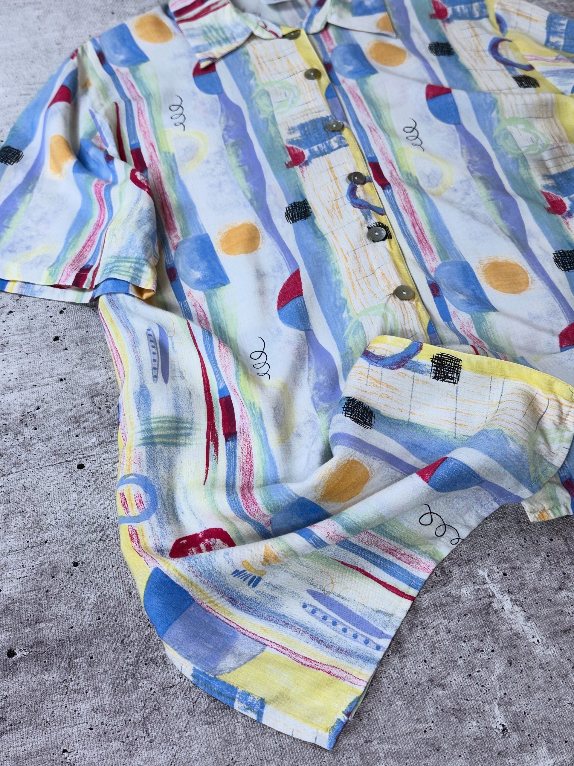 Blusa Vintage (Geométrica)