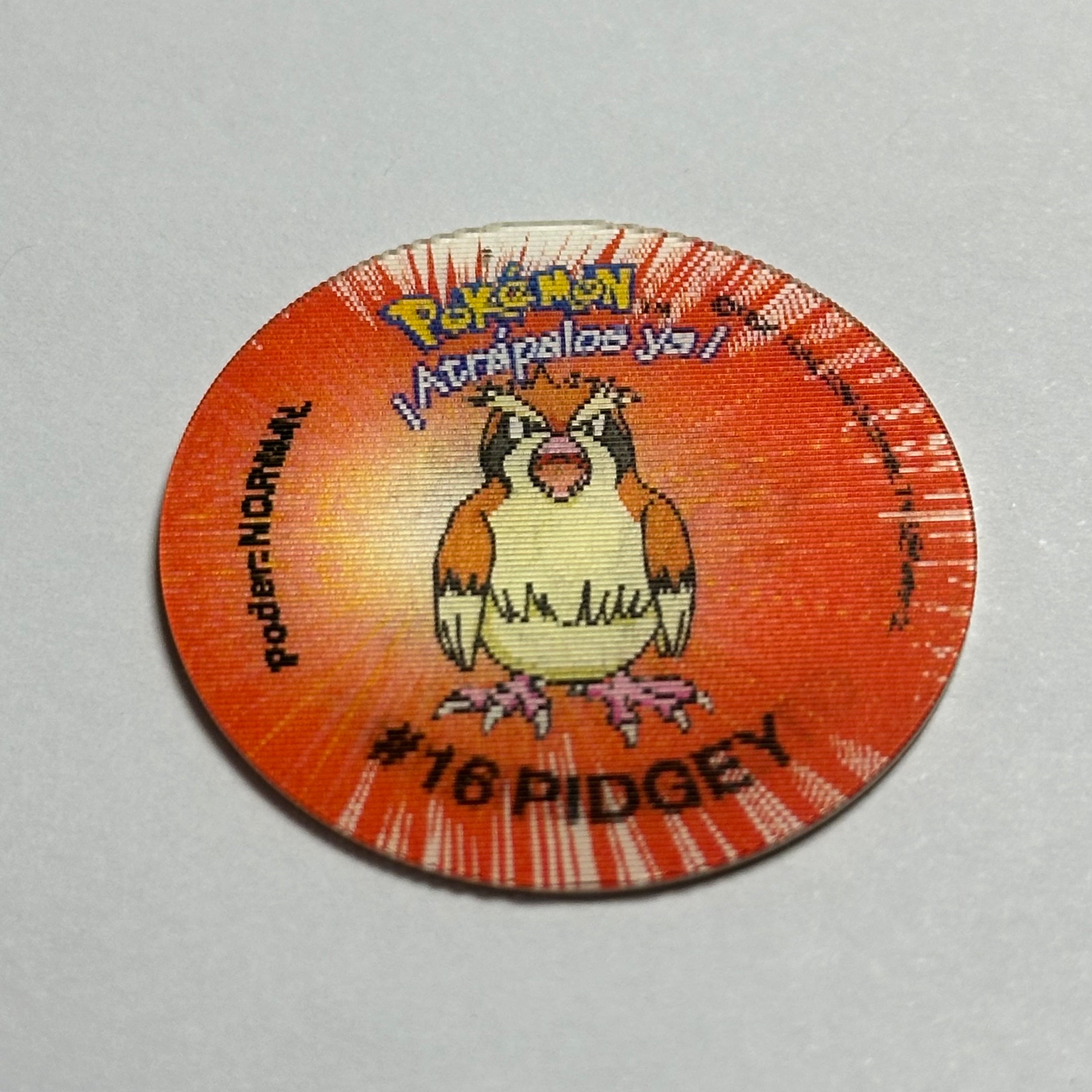Tazo Pokemon 3D - PIDGEY