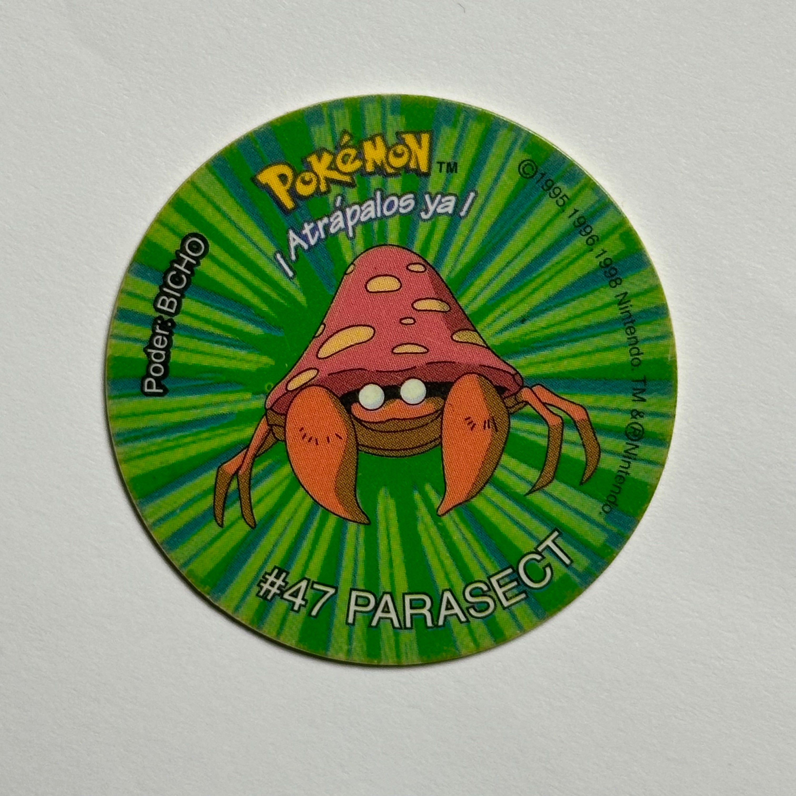 Tazo Pokemon 2 - PARASECT