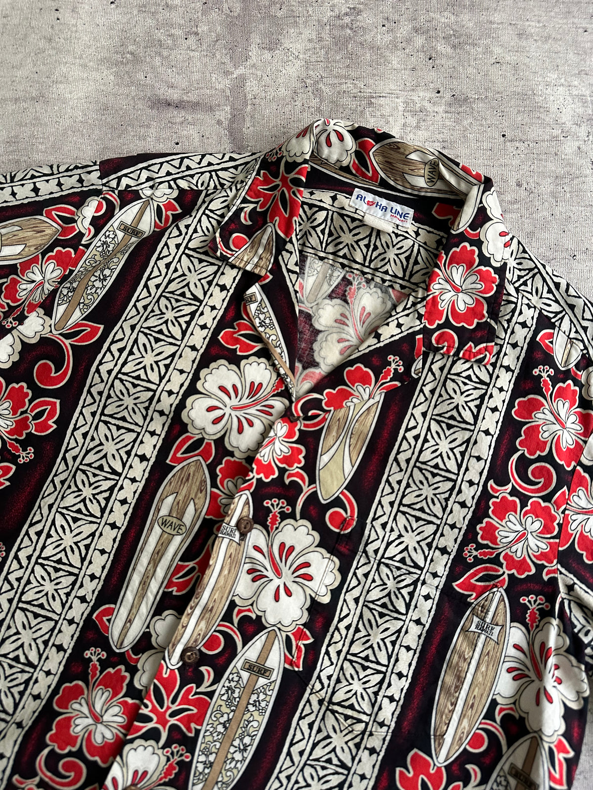 Camisa Aloha Line