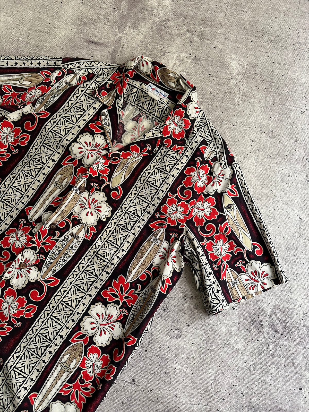 Camisa Aloha Line