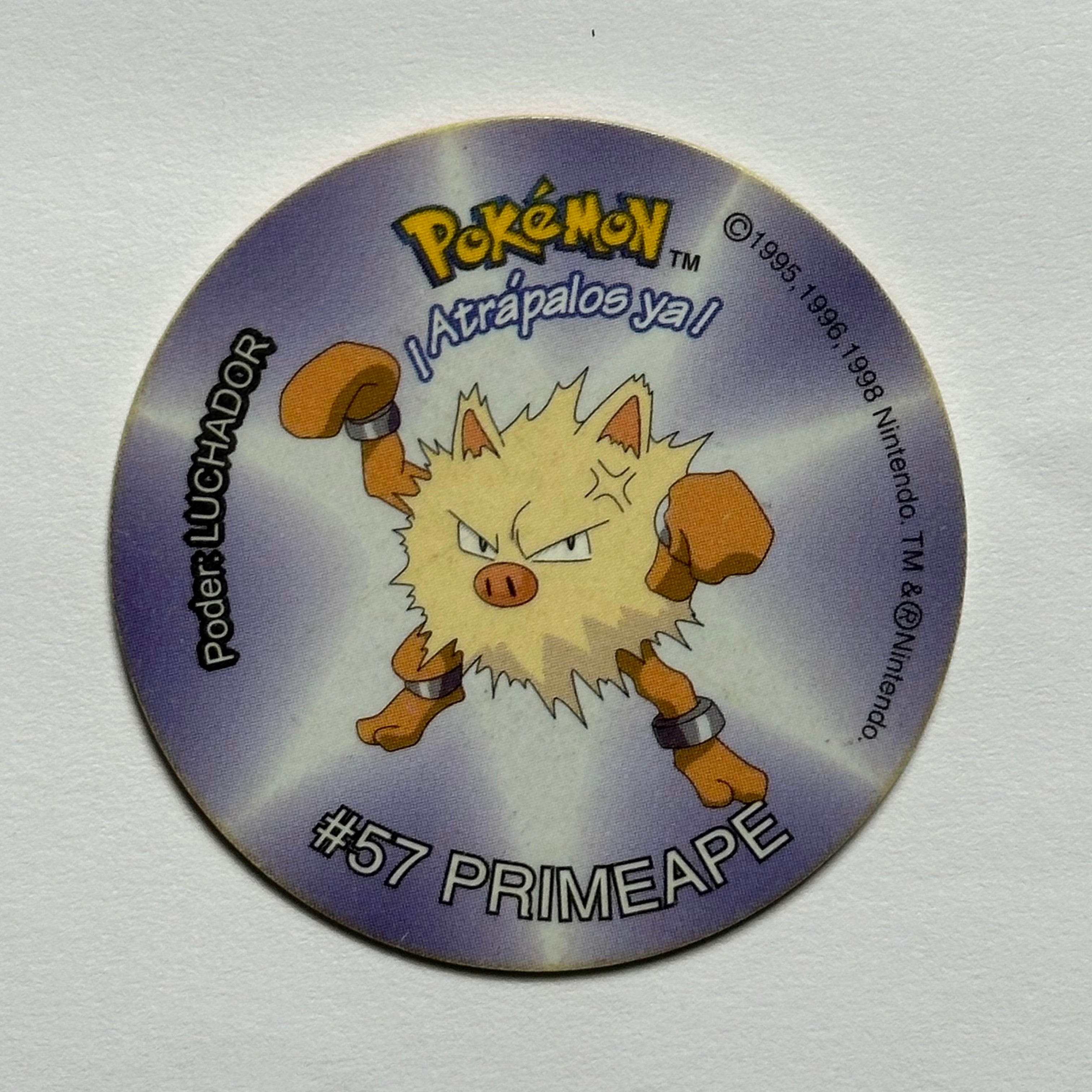 Tazo Pokemon 2 - PRIMEAPE