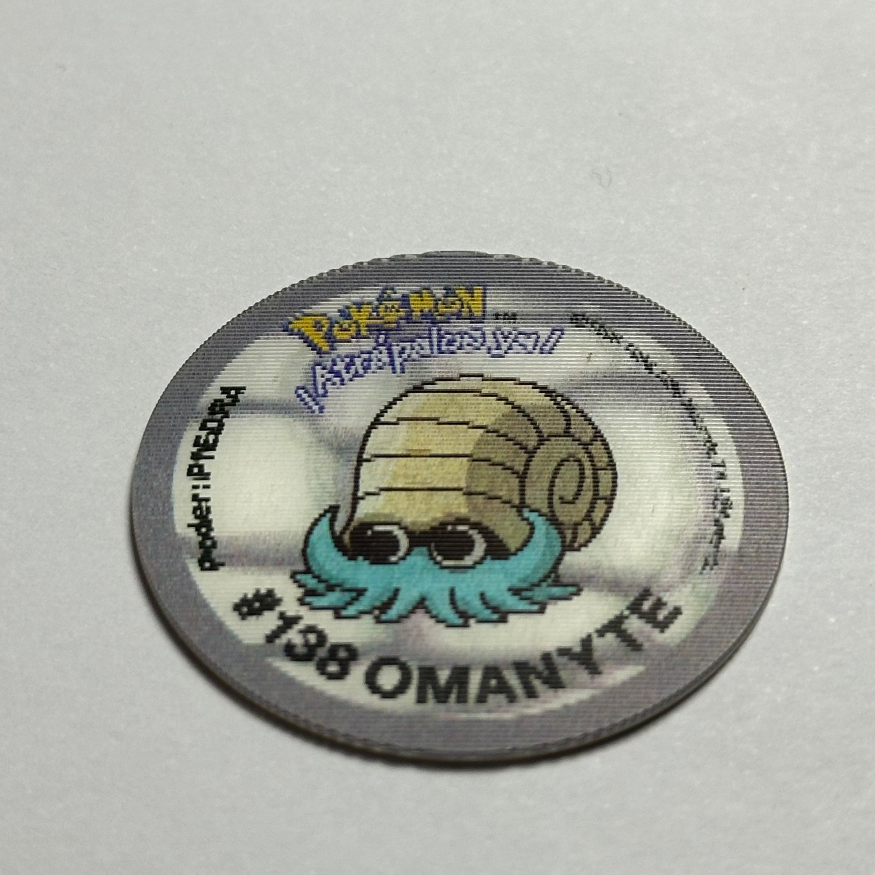 Tazo Pokemon 3D - OMANYTE