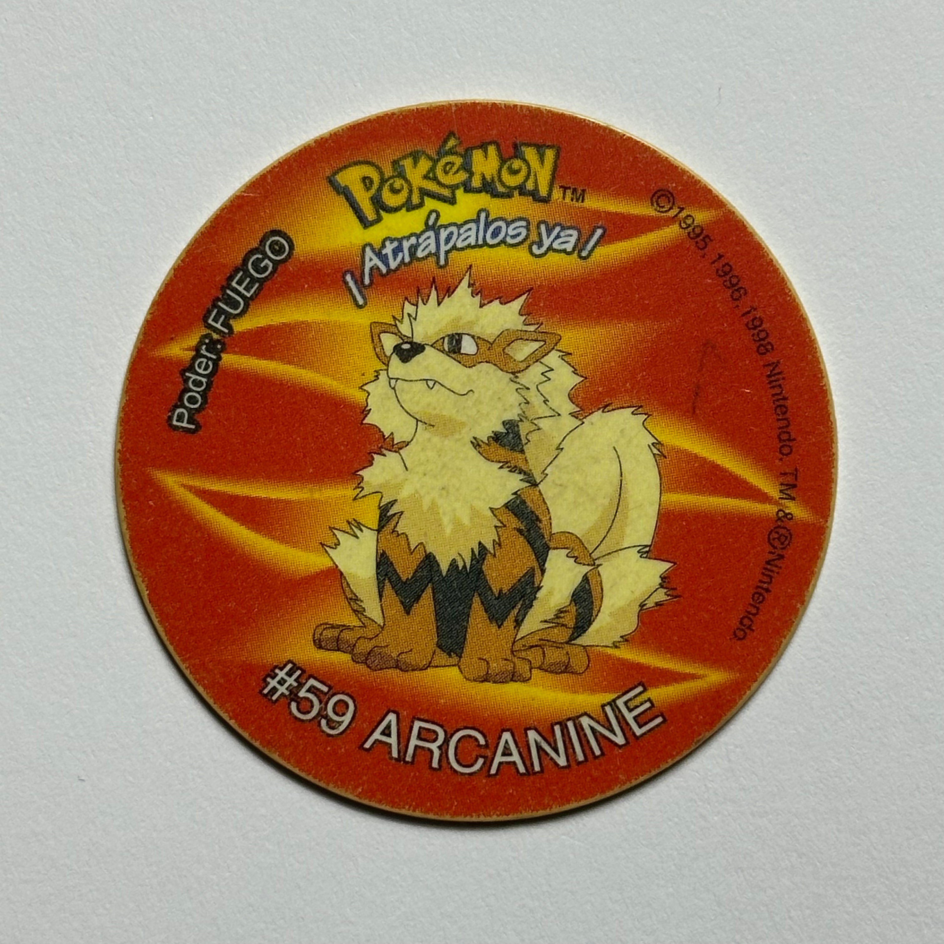 Tazo Pokemon 2 - ARCANINE