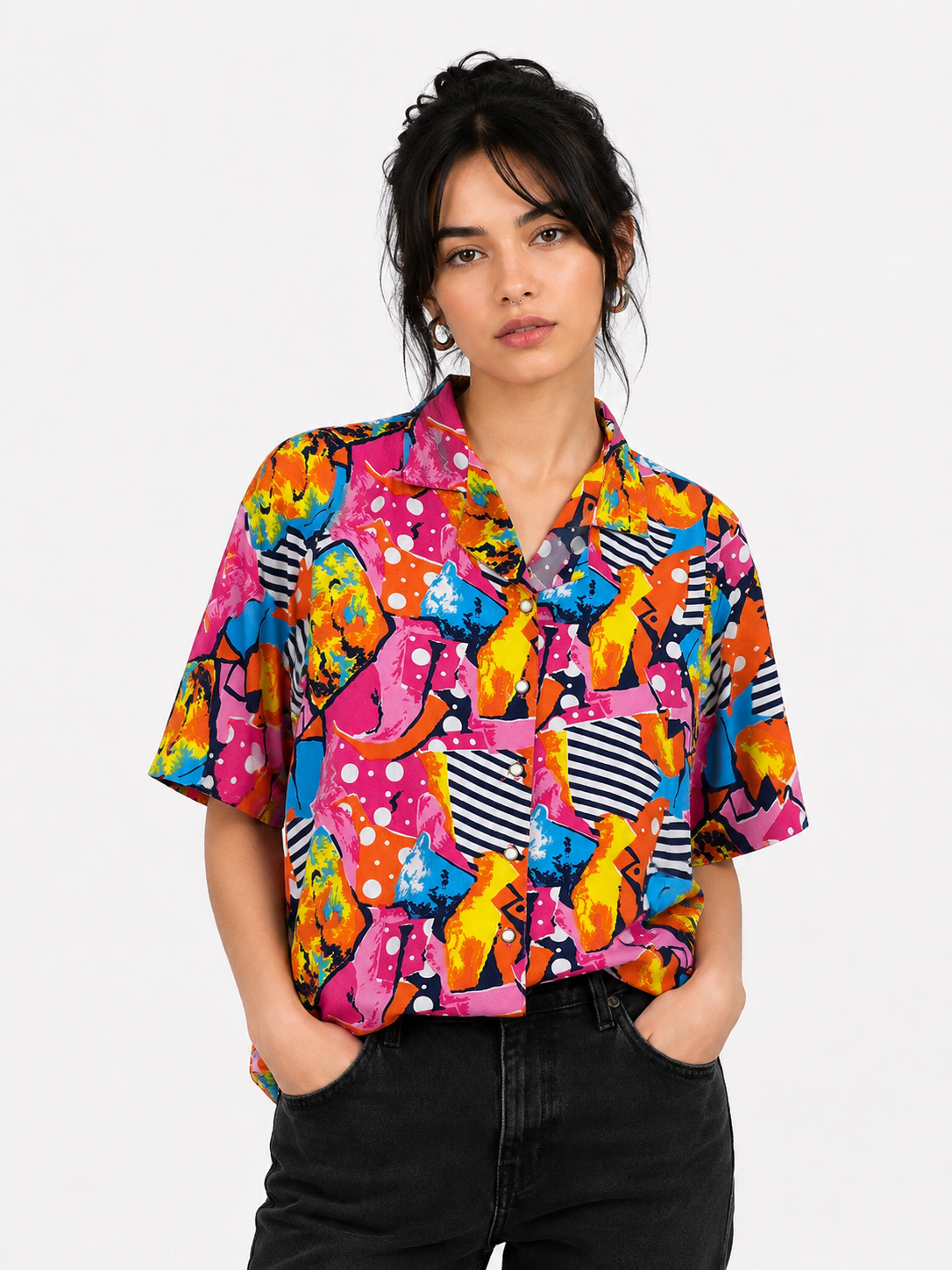 Blusa Vintage (Multicolor)